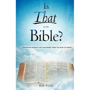 Is That in the Bible?