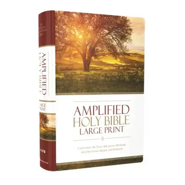Amplified Bible-Am-Large Print: Captures the Full Meaning Behind the Original Greek and Hebrew