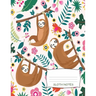 Sloth Notes: Cute Sloth Recipe Book 8.5" x 11" 120 Pages, Write Down Your Special Recipes