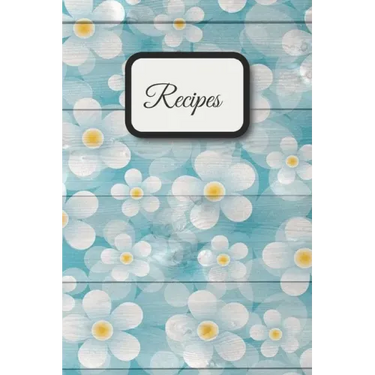 Recipes: The XXL do-it-yourself cookbook to note down your 120 favorite recipes (letter format) Paperback