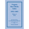 Virginia Slave Births Index, 1853-1865, Volume 4, M-R
