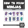 How to Draw Ninjas for Kids - Volume 1