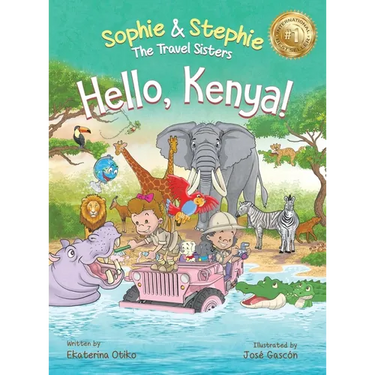 Hello, Kenya!: Children's Picture Book Safari Animal Adventure for Kids Ages 4-8