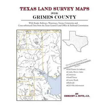 Texas Land Survey Maps for Grimes County