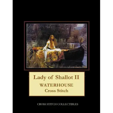Lady of Shallot II: Waterhouse Cross Stitch Pattern