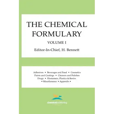 The Chemical Formulary, Volume 1