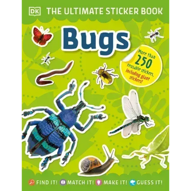 The Ultimate Sticker Book Bugs