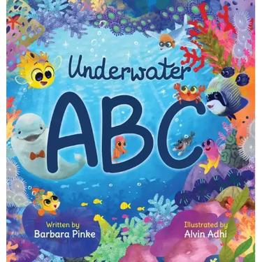 Underwater ABC - A Marine Life Alphabet Book for Children