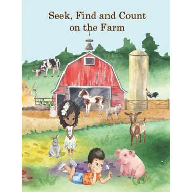 Seek, Find and Count on the Farm Interactive Story Book (I Spy) for Toddlers and Preschoolers