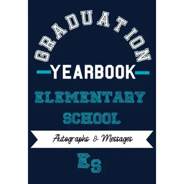 School Yearbook: Sections: Autographs, Messages, Photos & Contact Details