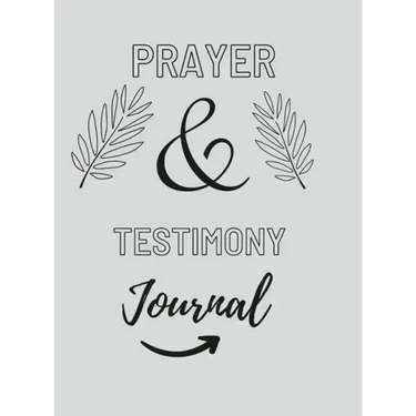 Prayer And Testimony Journal