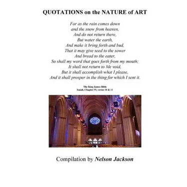 Quotations on the Nature of Art
