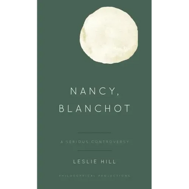Nancy, Blanchot: A Serious Controversy