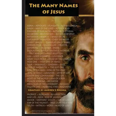 The Many Names of Jesus: A Prayer Book in Praise of His Name