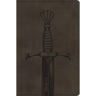 ESV Compact Bible (Trutone, Silver, Sword Design)