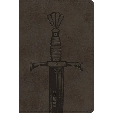 ESV Compact Bible (Trutone, Silver, Sword Design)