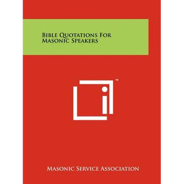 Bible Quotations For Masonic Speakers