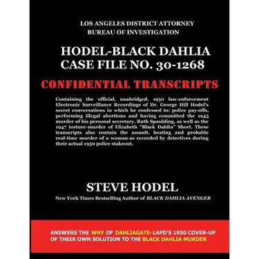 Hodel-Black Dahlia Case File No. 30-1268