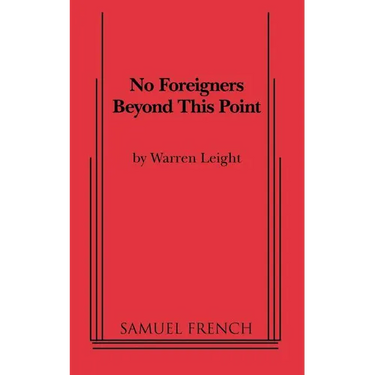 No Foreigners Beyond This Point
