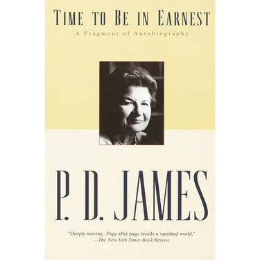 Time to Be in Earnest: A Fragment of Autobiography
