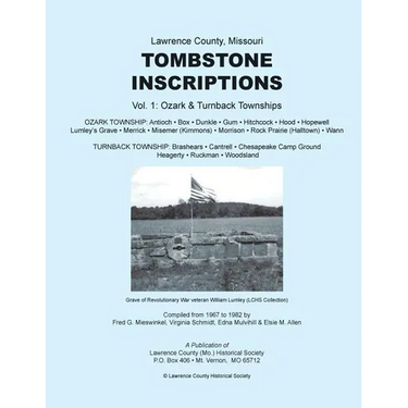 Tombstones Vol. I