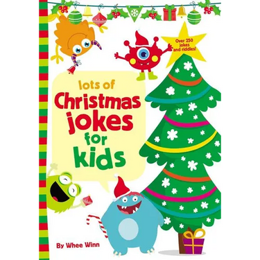 The Lots of Christmas Jokes for Kids: A Funny, Laugh Out Loud Holiday Busy Book for Children with Over 250 Jokes, Riddles, and Puns