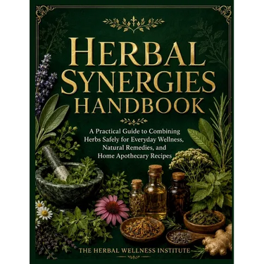 Herbal Synergies Handbook: A Practical Guide to Combining Herbs Safely for Everyday Wellness, Natural Remedies, and Home Apothecary Recipes
