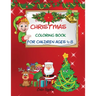 Christmas coloring book for children ages 4-8