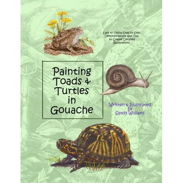 Painting Toads & Turtles in Gouache