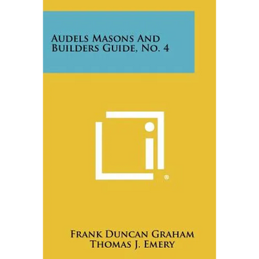 Audels Masons And Builders Guide, No. 4