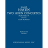 Two Horn Concertos: Study score