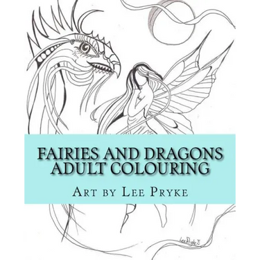 Fairies and Dragons: Adult Colouring Book
