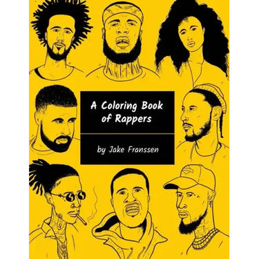 A Coloring Book of Rappers