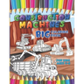 Construction machines - Big coloring book for kids ages 4-8