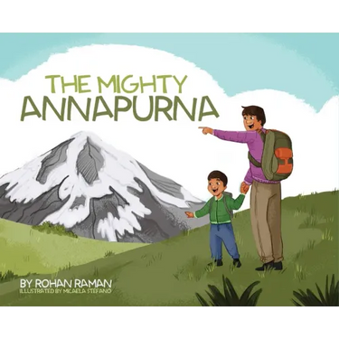 The Mighty Annapurna - Illustrated book about the Himalayan mountain range seen through a child's eye