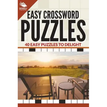 Easy Crossword Puzzles: 40 Easy Puzzles To Delight