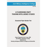 A Flourishing Craft: Teaching Intelligence Studies
