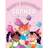 Sophia's Birthday Coloring Book: Customized Book Created Just For You