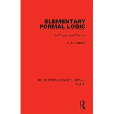 Elementary Formal Logic: A Programmed Course