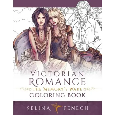 Victorian Romance - The Memory's Wake Coloring Book
