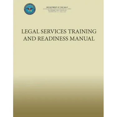 Legal Services Training and Readiness Manual