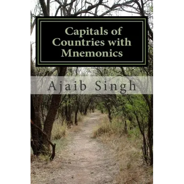 Capitals of Countries with Mnemonics: memorise fast