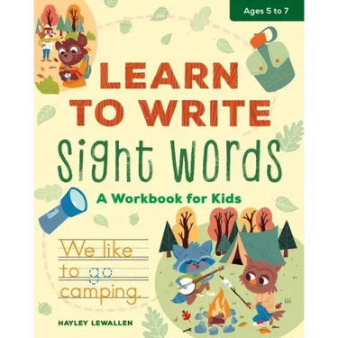 Learn to Write Sight Words: A Workbook for Kids