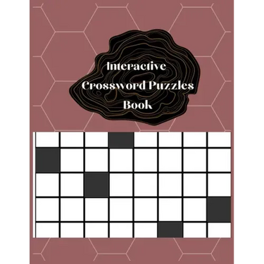 Interactive Crossword Puzzles Books: Easy Crossword Puzzles with Answers