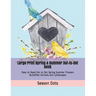 Large Print Spring & Summer Dot-to-Dot Book: Easy to Read Dot to Dot Spirng Summer Flowers Butteflies Animals and Landscapes
