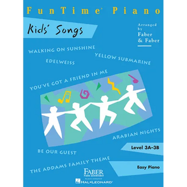 Funtime Piano Kids' Songs - Level 3a-3b