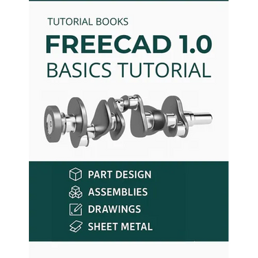 FreeCAD 1.0 Basics Tutorial (COLORED)