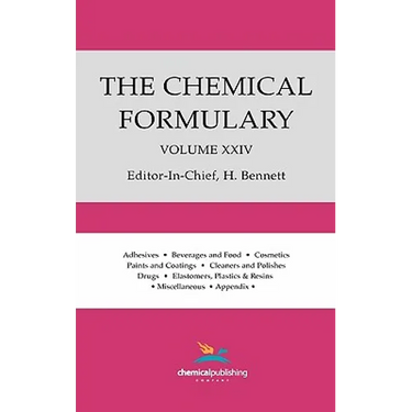 The Chemical Formulary, Volume 24