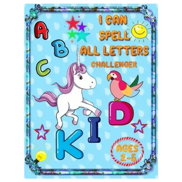 I Can Spell All Letters Challenger: ABC's for Pre-schoolers and Toddlers. Play and Learn Letters Colours and Tracing Interactive Pictures Guessing Boo