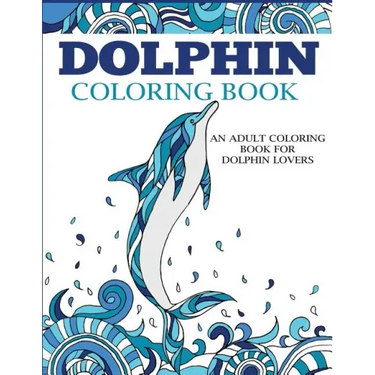 Dolphin Coloring Book